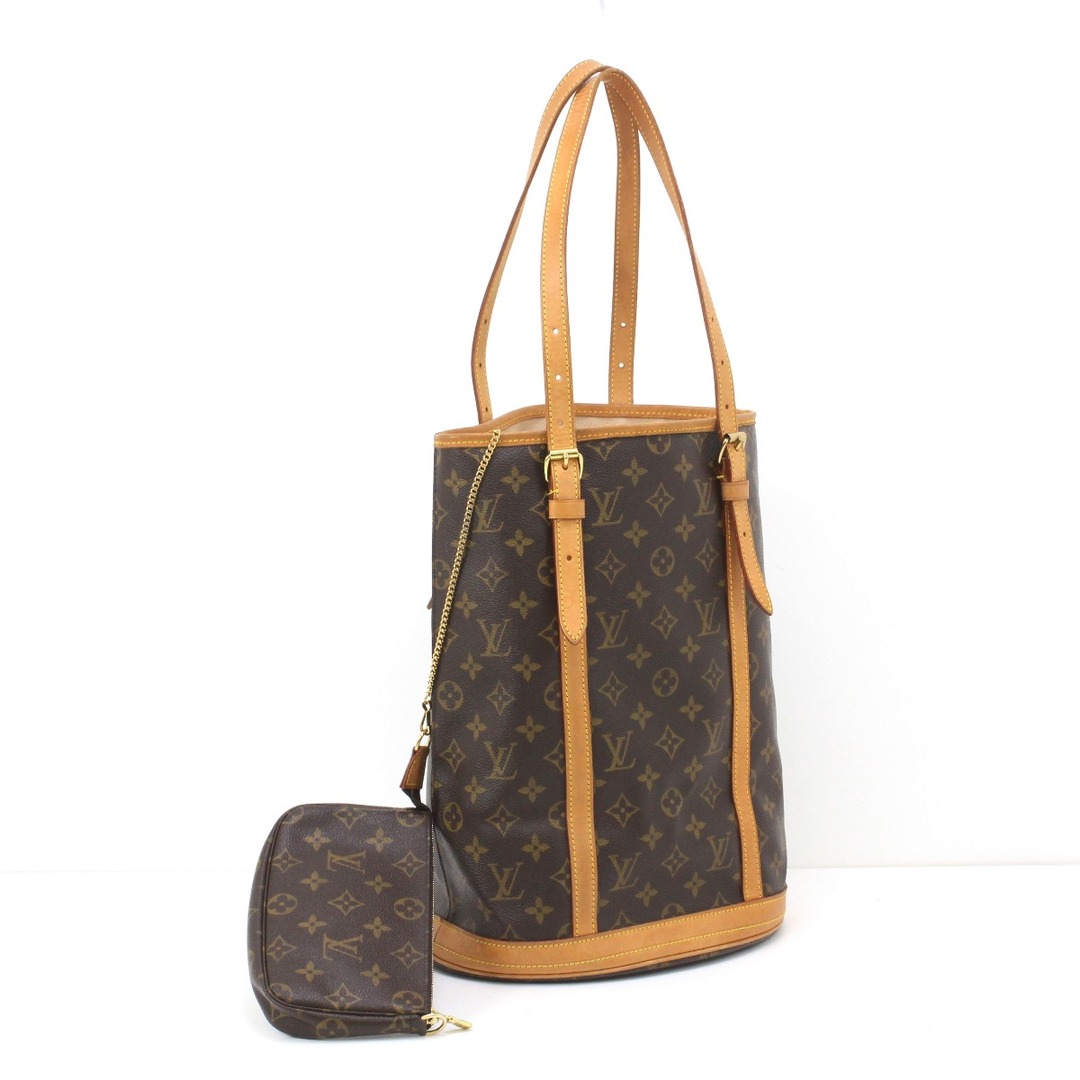 LOUIS VUITTON ルイヴィトン モノグラム バケット27 トートバッグ