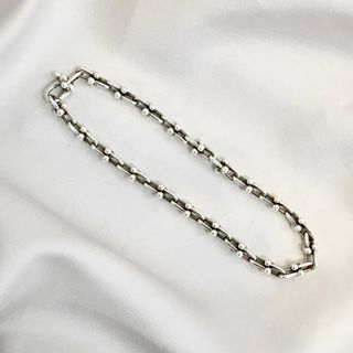 ティファニー(Tiffany & Co.)のTIFFANY＆Co. ティファニー ハードウェア マイクロリンク ブレスレット シルバー【7135-004】(ブレスレット/バングル)