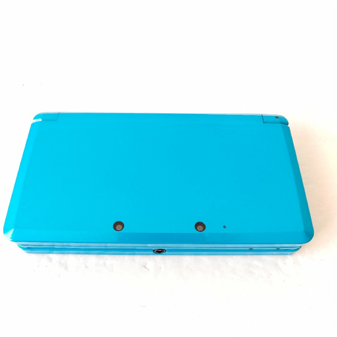 ゲームソフトNintendo ニンテンドー3DS ライトブルー 画面極美品