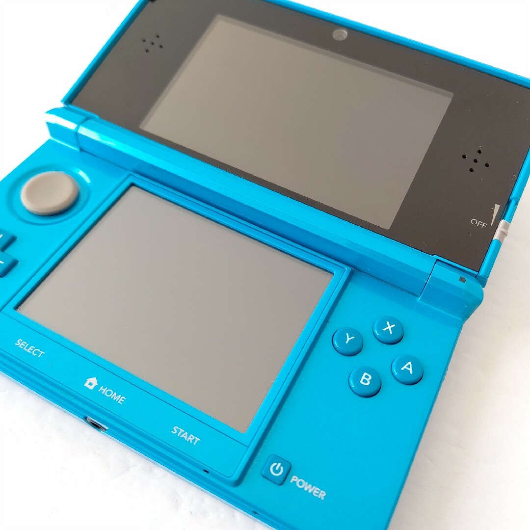 Nintendo　ニンテンドー3DS ライトブルー　画面極美品　任天堂　ゲーム機