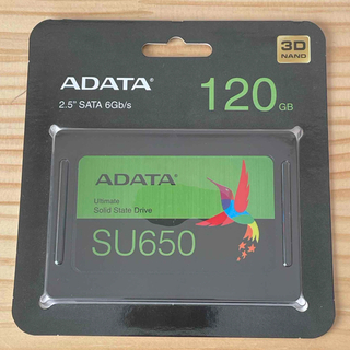アルダータ(ADATA)のA-DATA Ultimate SU650 SSD ASU650SS-120GT(PCパーツ)