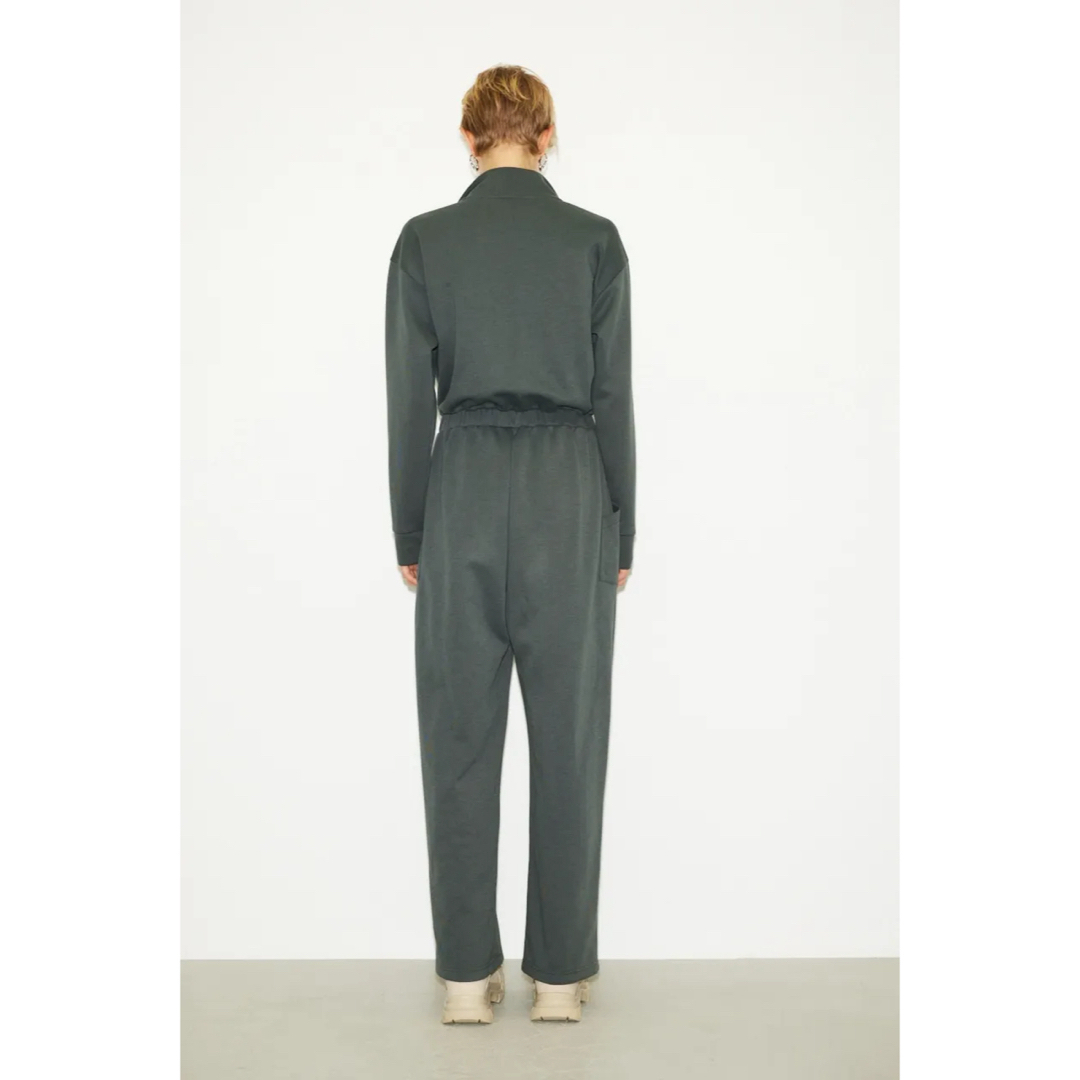 SLY(スライ)のTHROW by SLY【FRONT ZIP PONTE JUMPSUITS】 レディースのパンツ(オールインワン)の商品写真