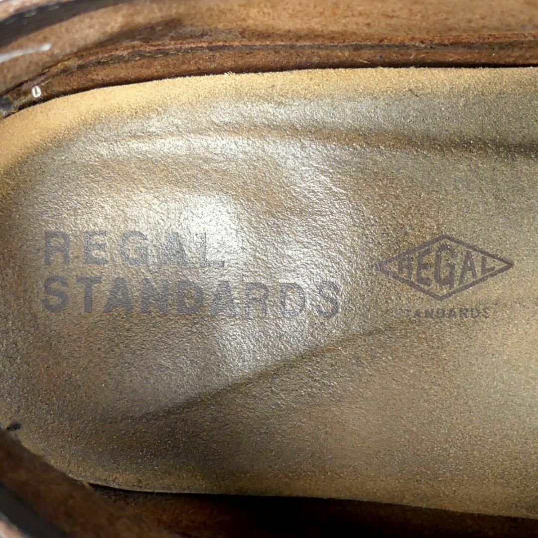 REGAL(リーガル)のREGAL リーガル チャッカブーツ 本革 26.5 メンズ 赤茶 HH9220 メンズの靴/シューズ(ブーツ)の商品写真