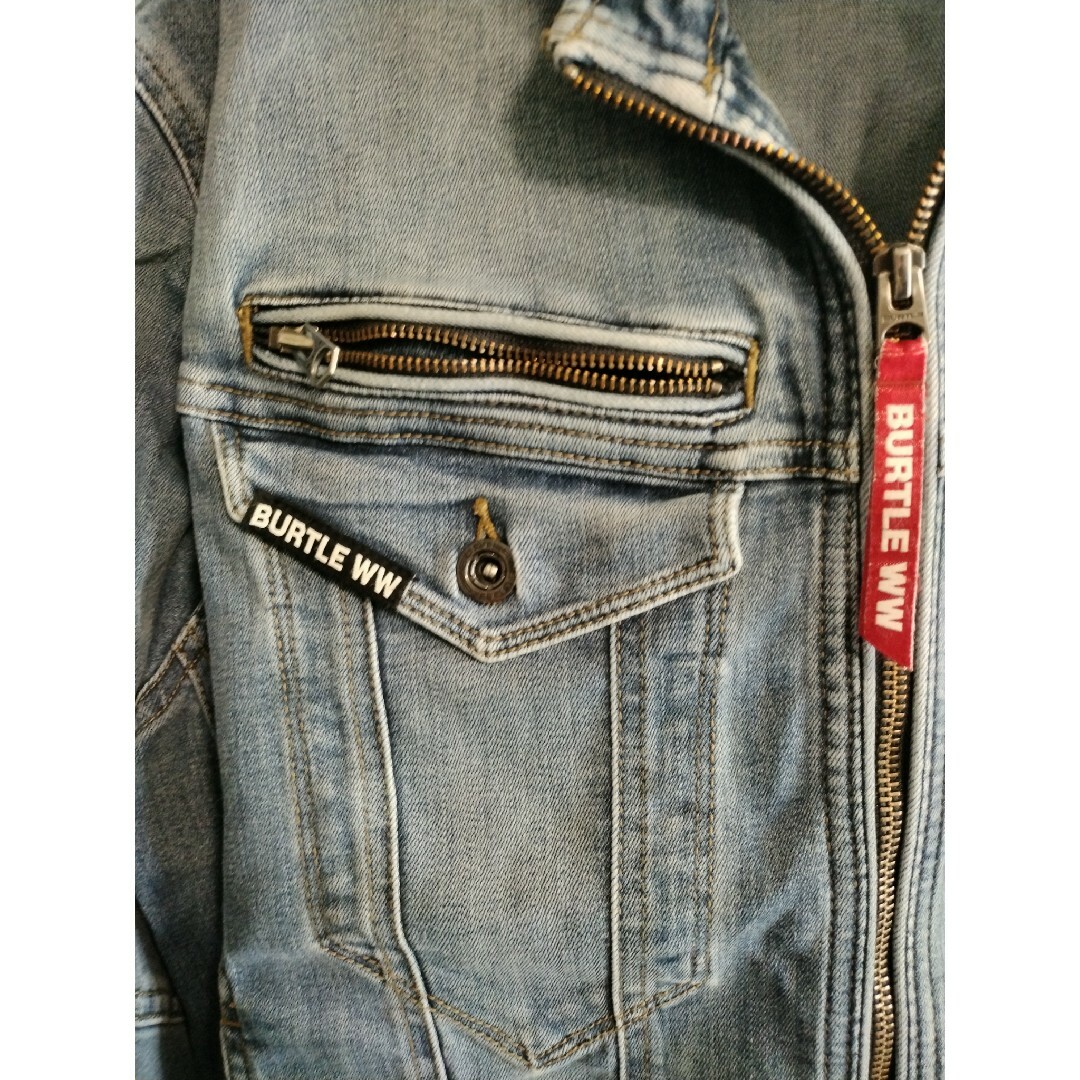 BURTLE(バートル)のバートルデニム（ライトブルー上着） メンズのジャケット/アウター(その他)の商品写真