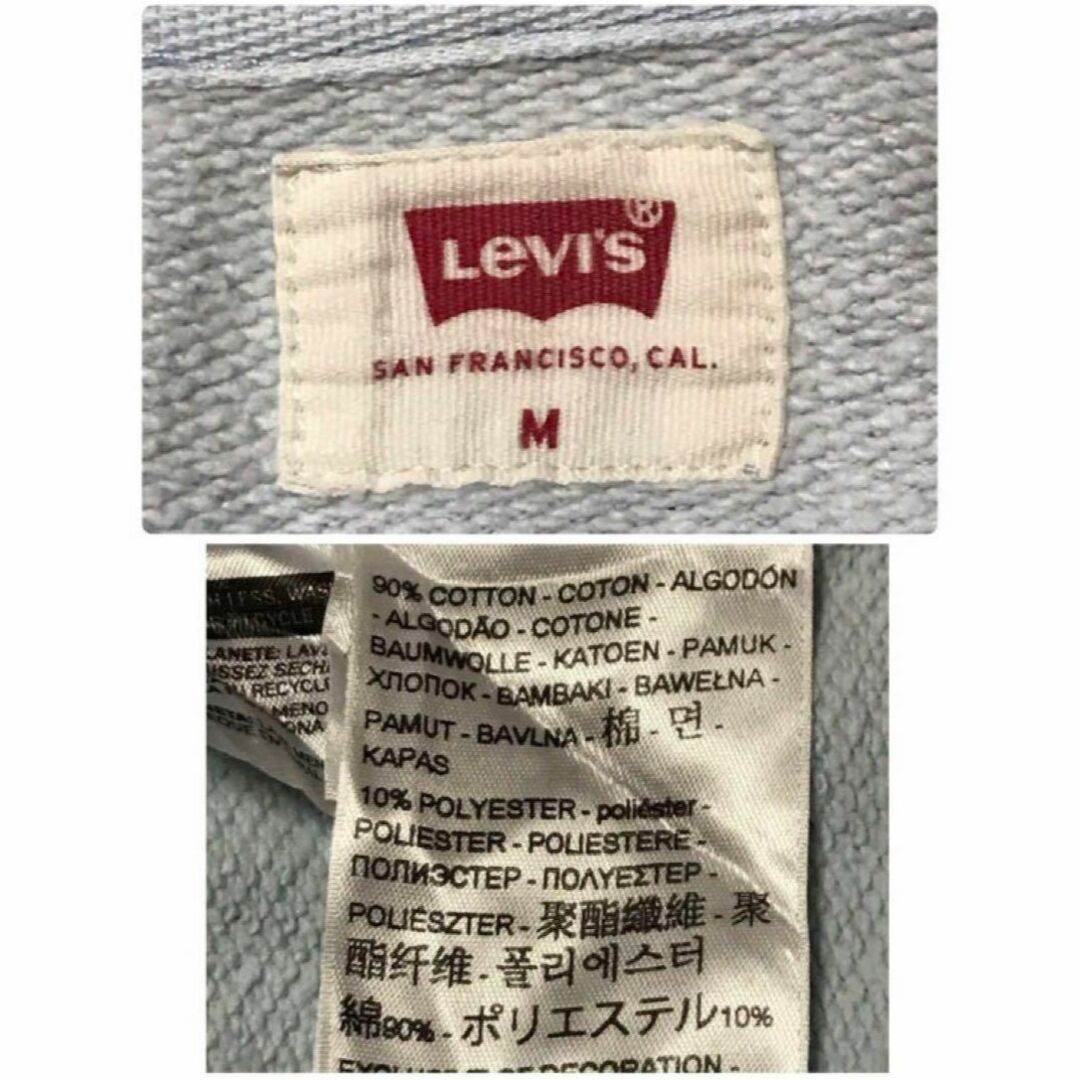 Levi's(リーバイス)の【希少カラー】リーバイス　ビックロゴパーカー　希少パイル地ロゴ　F804R メンズのトップス(パーカー)の商品写真