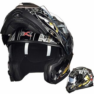 バイクヘルメット　システンムヘルメット　バイクヘルメット　L(ヘルメット/シールド)