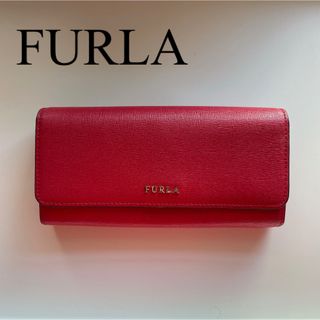 フルラ(Furla)のフルラ　FURLA　長財布　レッド　バビロン　BABYLON(財布)