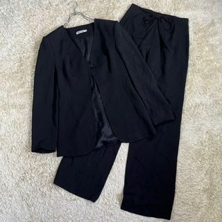 エンポリオアルマーニ(Emporio Armani)のEMPORIO ARMANI (M) セットアップ ノーカラージャケット パンツ(スーツ)