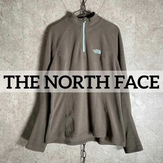 ザノースフェイス(THE NORTH FACE)のthe north face ハーフジップ フリース POLARTEC 胸ロゴ(その他)