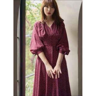 ハーリップトゥ(Her lip to)のherlipto Lyon Polka-Dot Long Dress(ロングワンピース/マキシワンピース)