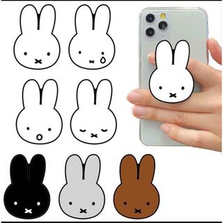 ミッフィー(miffy)の✳︎miffy✳︎ミッフィー✳︎スマホグリップ✳︎スマホリング✳︎(その他)