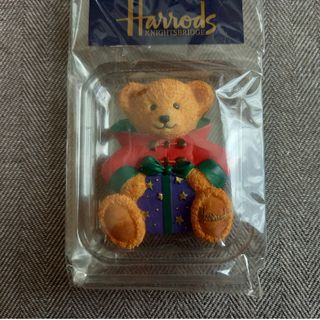 ハロッズ(Harrods)の【未開封】ハロッズ クリスマスベア マグネット(キャラクターグッズ)