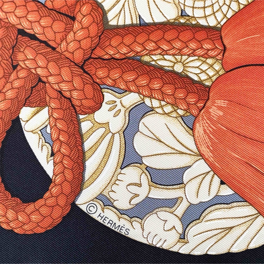 HERMES - エルメス スカーフ カレ90 侍の鎧兜の通販 by bluerose HERMES - エルメス スカーフ カレ90 侍の鎧兜の通販 by bluerose