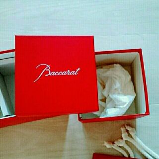 バカラ(Baccarat)のCoCo様専用♥バカラ正方形BOX&紙袋セット♥(ショップ袋)