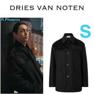 メンズ新品 DRIES VAN NOTEN LODEN STEINER コート 48