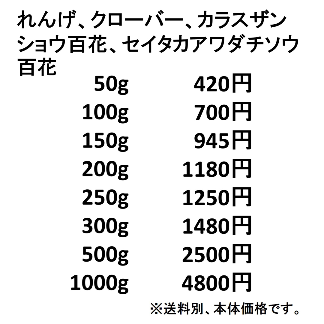 セール！【非加熱・生はちみつ】百花蜜・1000g×3本セットの通販 by ...