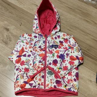 キッズ/ベビー/マタニティ【冬物 新入荷!】▼パタゴニア/Patagonia▼146m ガールズ ダウンジャケット ブルー×赤 子供服 キッズ kids ジュニア 女の子 冬 801132