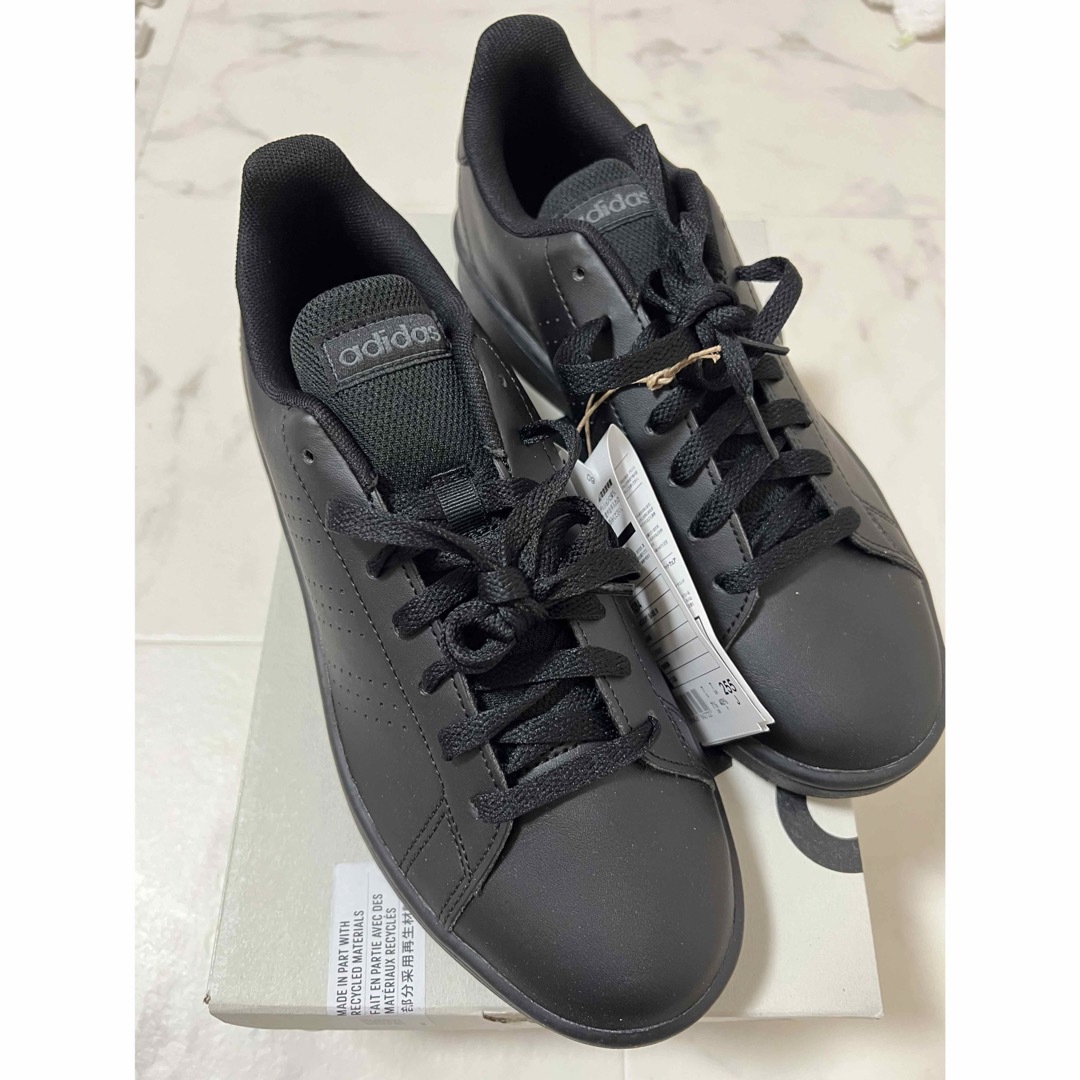 adidas(アディダス)のアディダス　アドバンコート　ブラック メンズの靴/シューズ(スニーカー)の商品写真
