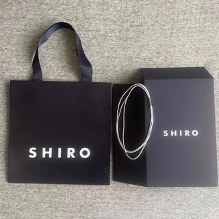 シロ(shiro)のshiro 紙袋・ギフトボックス(ショップ袋)