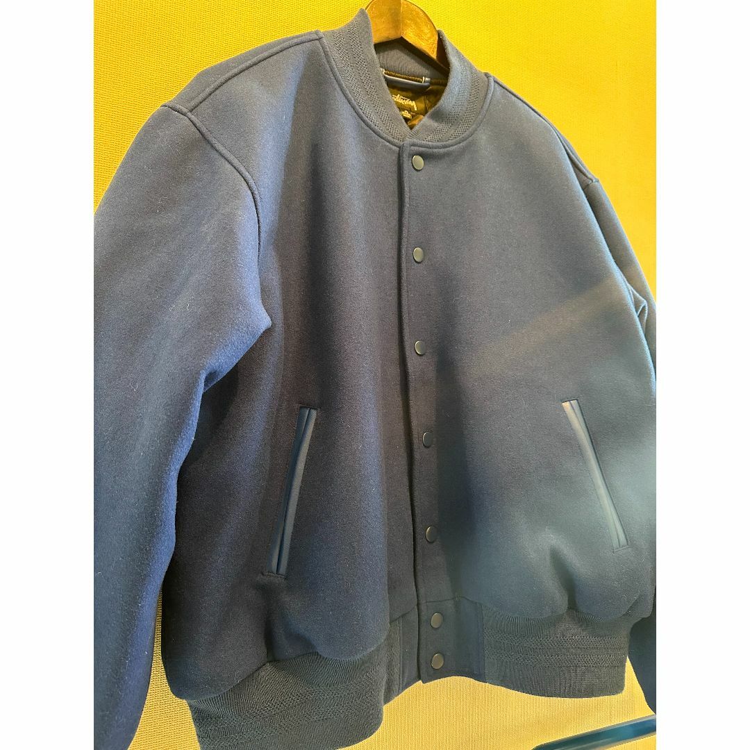 STUSSY - STUSSY SPORT MELTON VARSITY JACKET Mの通販 by wes STUSSY - STUSSY SPORT MELTON VARSITY JACKET Mの通販 by wes