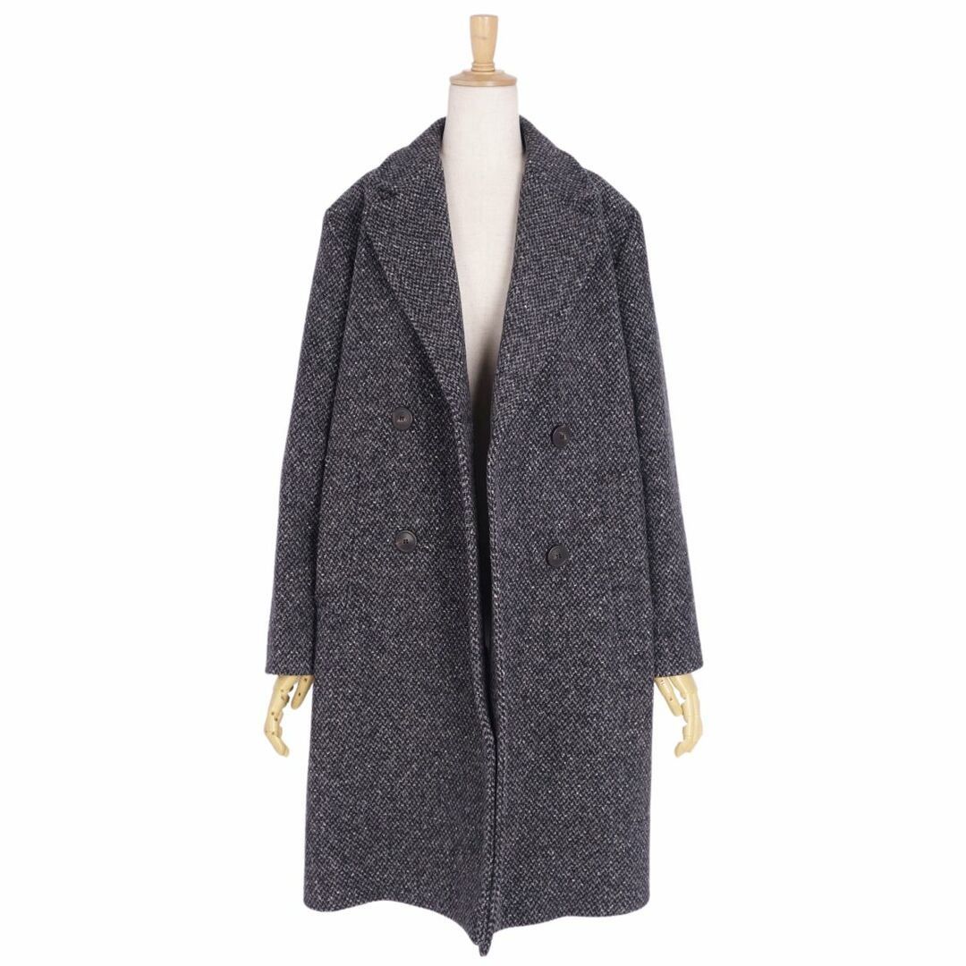 Max Mara(マックスマーラ)の美品 マックスマーラウィークエンド Max Mara WEEKEND コート チェスターコート ウール アウター レディース  IJ38 USA4 GB6 FR36 MEX26 CHA34(S相当) グレー レディースのジャケット/アウター(その他)の商品写真