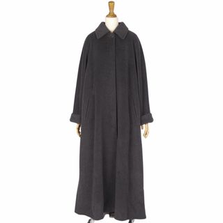 マックスマーラ(Max Mara)の美品 マックスマーラ Max Mara コート 白タグ ステンカラーコート バルマカーンコート ウール カシミヤ アウター レディース JI42 USA8 FB40(M相当) グレー(その他)