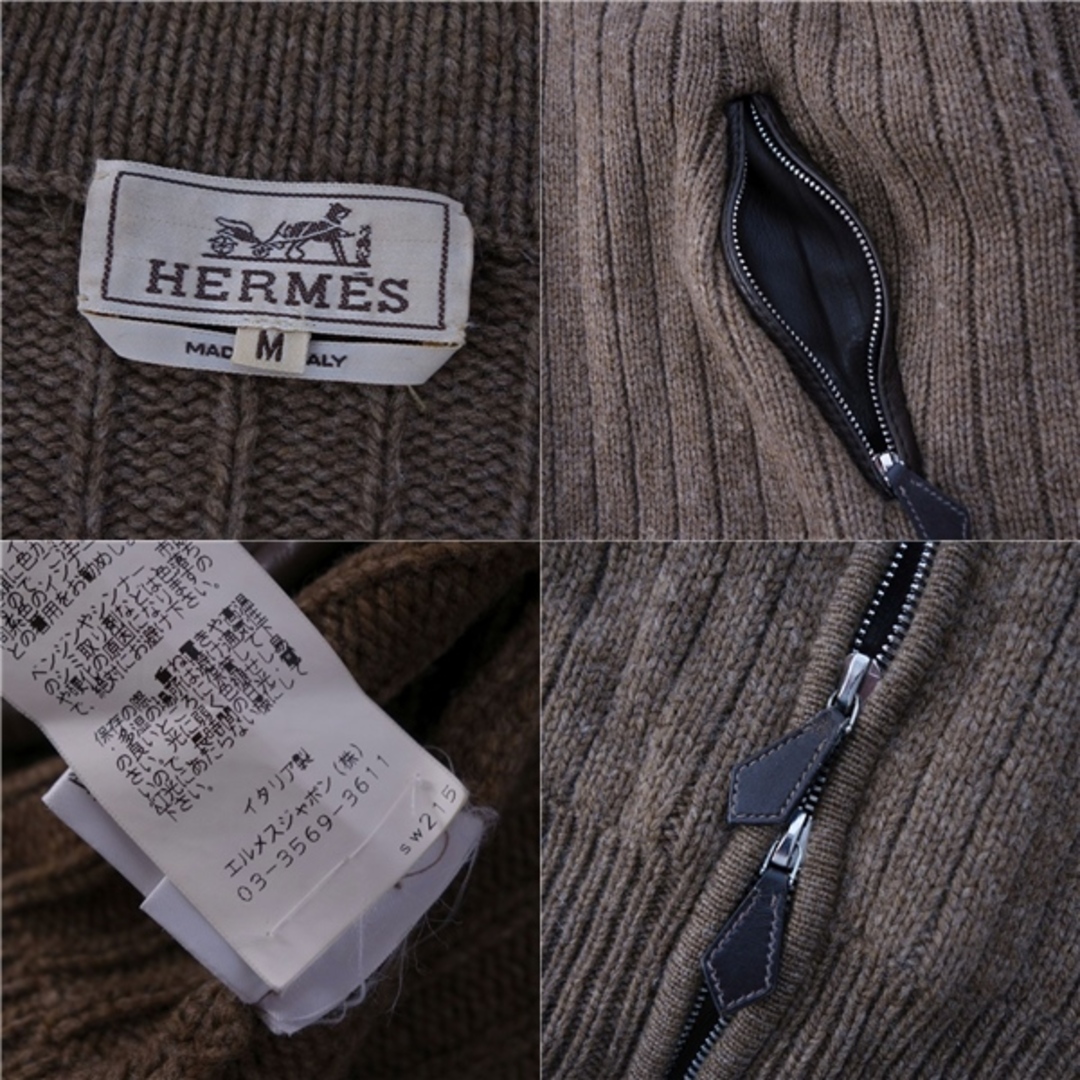 HERMES - 美品 エルメス HERMES ニット セーター ドライバーズ HERMES - 美品 エルメス HERMES ニット セーター ドライバーズ