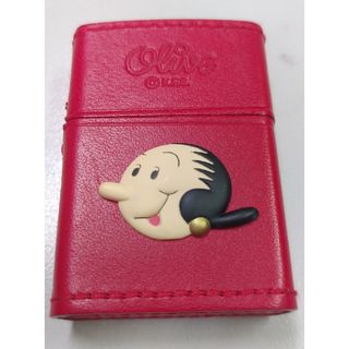 ジッポー(ZIPPO)の永恋様専用　zippo POPEYE　OLIVE 革巻き2個セット(タバコグッズ)