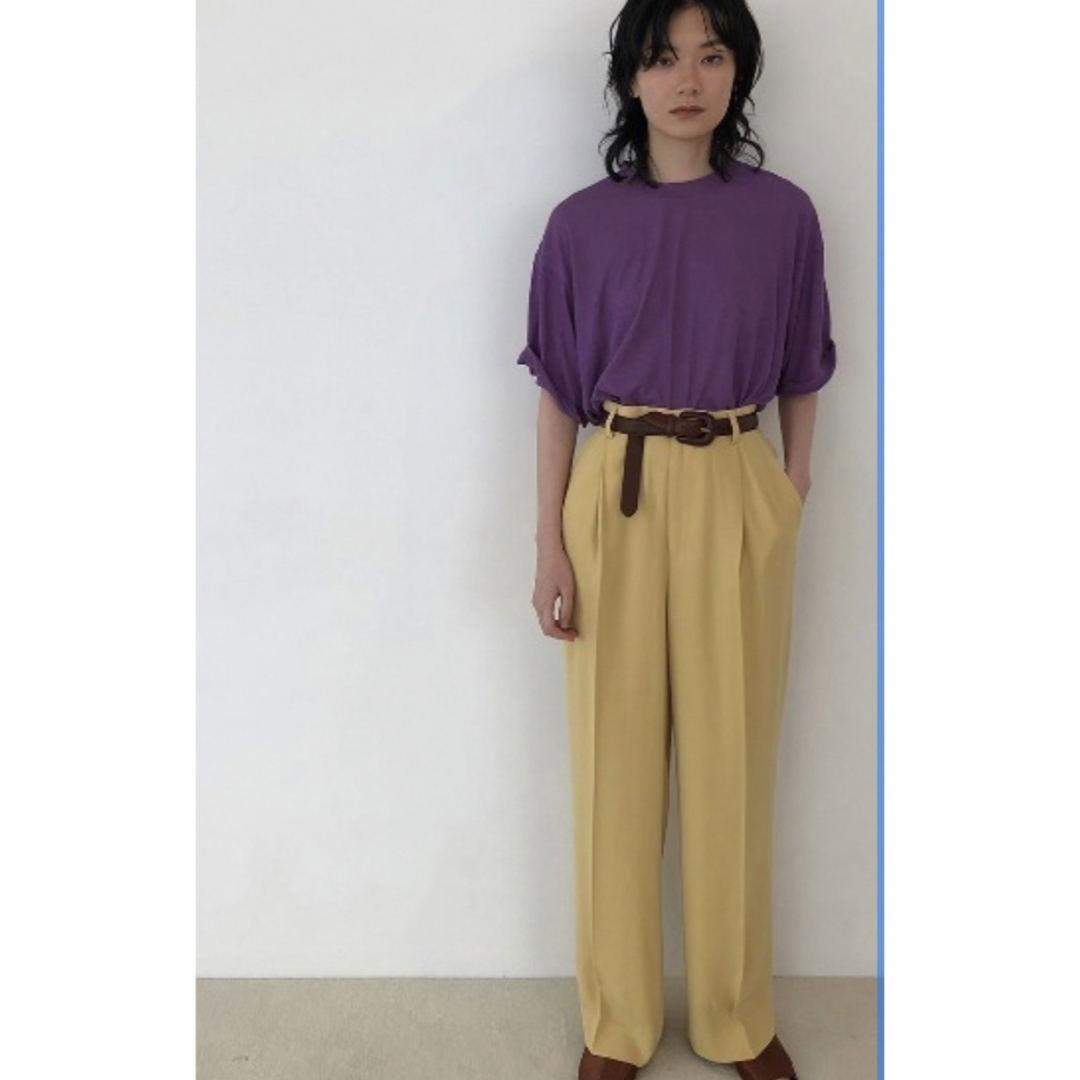 TODAYFUL(トゥデイフル)の"Georgette Rough Trousers"ジョーゼットラフトラウザー レディースのパンツ(カジュアルパンツ)の商品写真