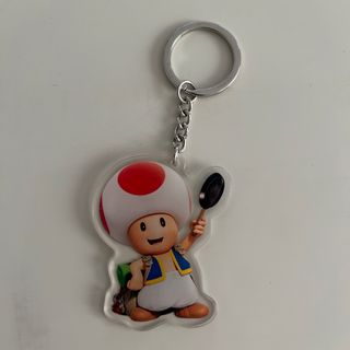 キノピオ　マリオ　映画　キーホルダー　チャーム(キャラクターグッズ)