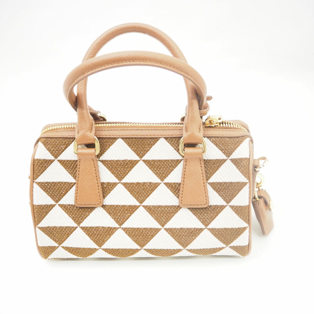 PRADA - 美品 PRADA プラダ シンボル エンブロイダリー PRADA - 美品 PRADA プラダ シンボル エンブロイダリー