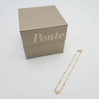 ポンテヴェキオ(PonteVecchio)の美品 PonteVecchio ポンテヴェキオ ブレスレット K18 750 0.04ct レディース AM5276W3 (ブレスレット/バングル)