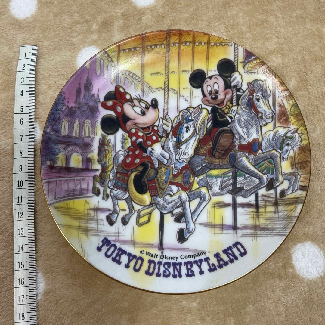 Disney(ディズニー)の東京ディズニーランド飾り皿   メリーゴーランド エンタメ/ホビーのアニメグッズ(その他)の商品写真
