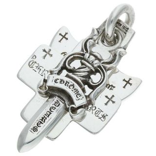 クロムハーツ(Chrome Hearts)のクロムハーツ  3TRINKETS/スリートリンケッツペンダント シルバーネックレストップ メンズ(ネックレス)