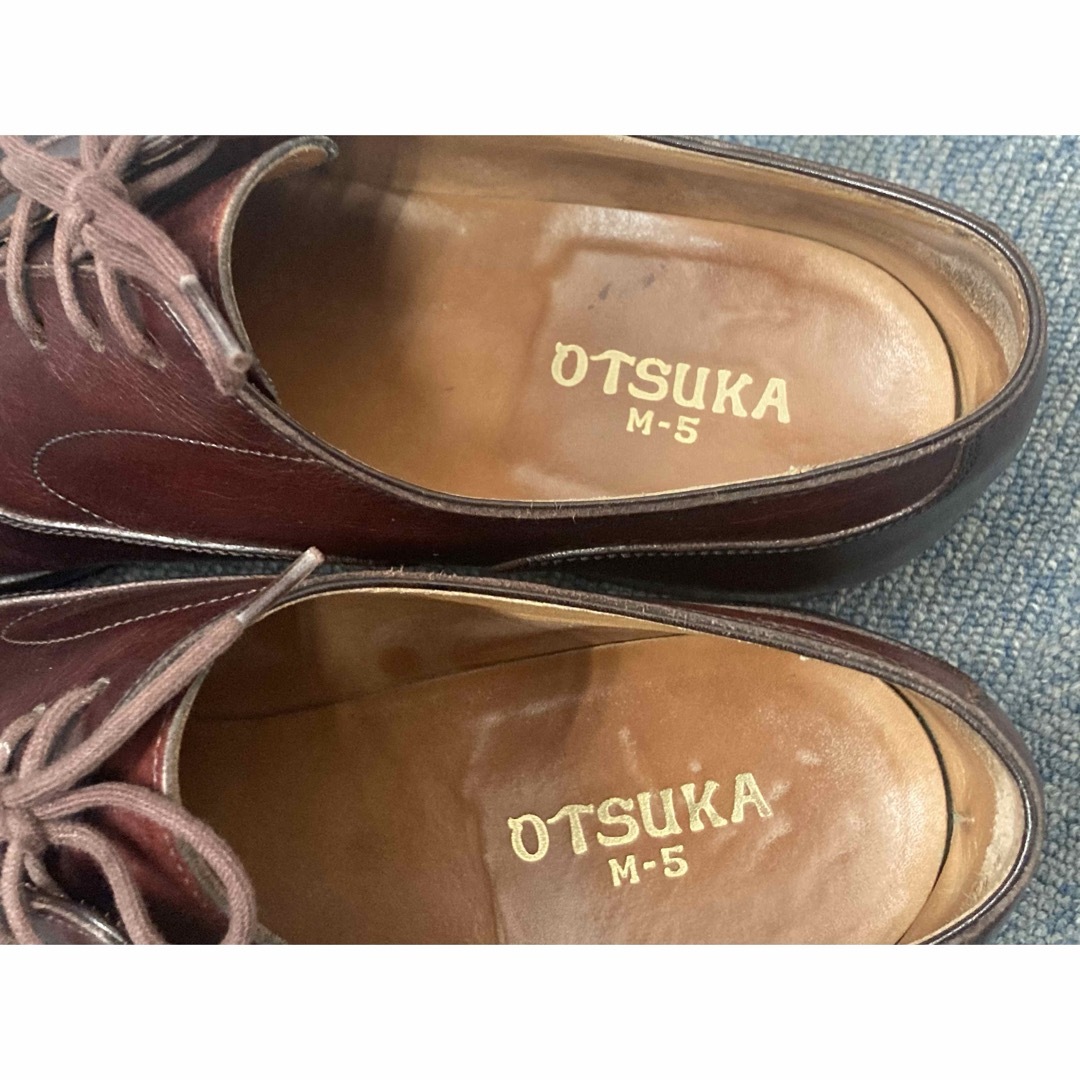 OTSUKA SHOE(オーツカ)の大塚製靴 OTSUKA M-5 内羽根 M5-230バーガンディ 26.5cm メンズの靴/シューズ(ドレス/ビジネス)の商品写真