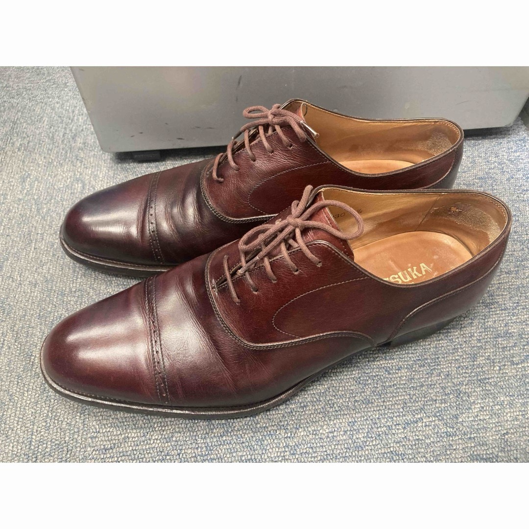 OTSUKA SHOE(オーツカ)の大塚製靴 OTSUKA M-5 内羽根 M5-230バーガンディ 26.5cm メンズの靴/シューズ(ドレス/ビジネス)の商品写真