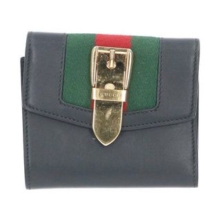 グッチ(Gucci)のグッチ  476081/シルヴィ シェリーラインコンパクト財布 メンズ(財布)