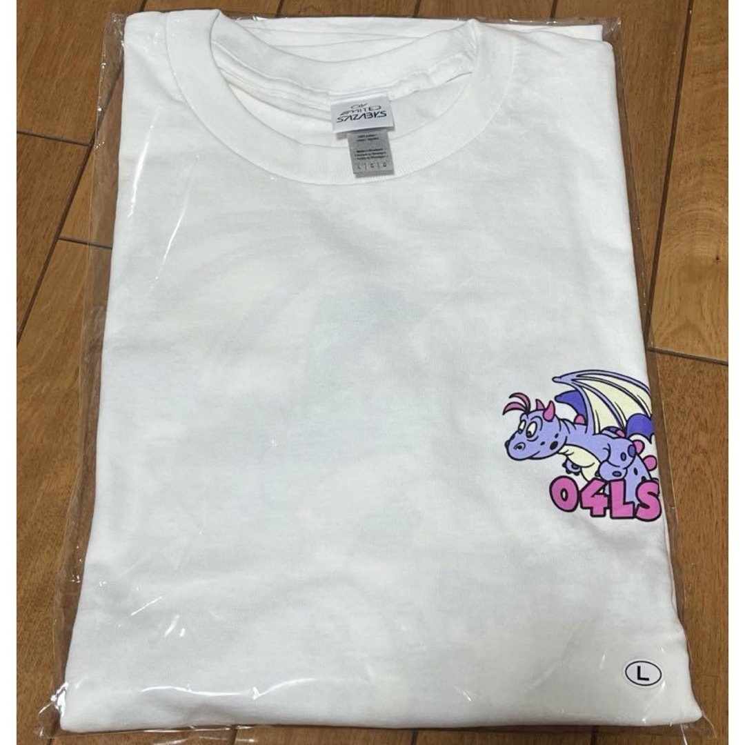 04 Limited Sazabys フォーリミ ロンT ドラゴン 白の通販 by 04 Limited Sazabys フォーリミ ロンT ドラゴン 白の通販 by