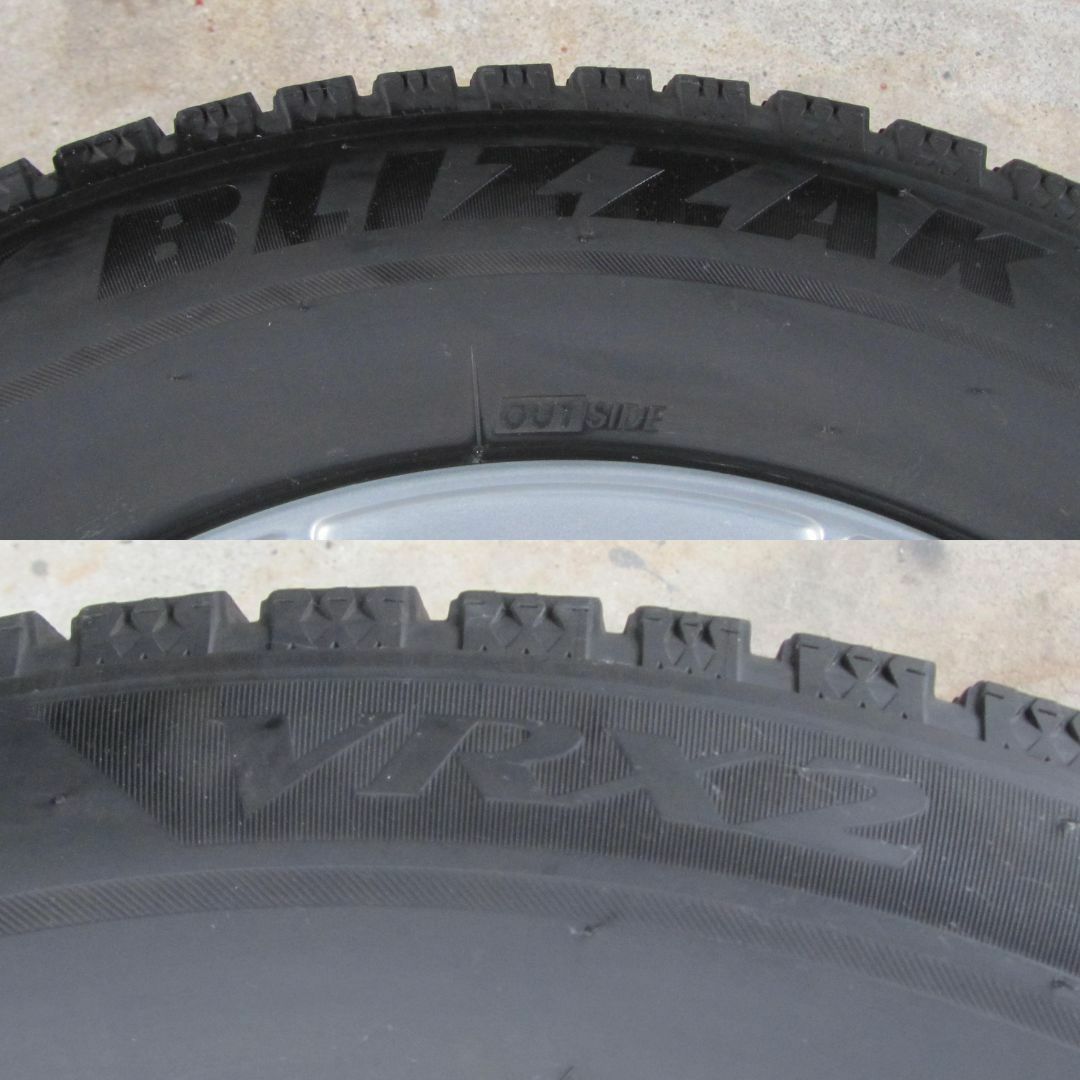 BRIDGESTONE(ブリヂストン)の215/65R16　スタッドレス　ブリザックVRX2 　アルファードなど 自動車/バイクの自動車(タイヤ・ホイールセット)の商品写真