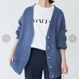 スピックアンドスパン(Spick & Span)の専用　Spick & Span ♡ ソフトコアヤーンVネックカーディガン◆(カーディガン)