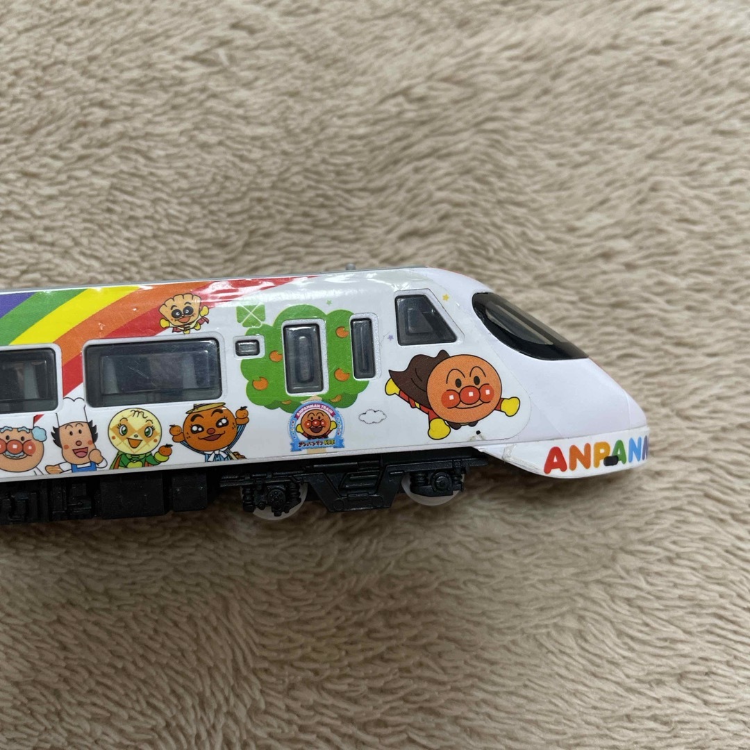 アンパンマン  新幹線　電車 キッズ/ベビー/マタニティのおもちゃ(電車のおもちゃ/車)の商品写真