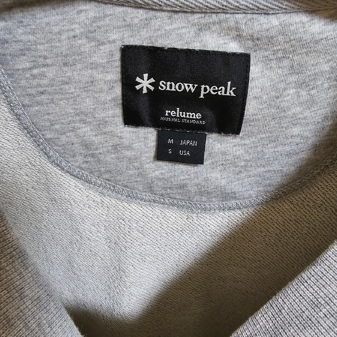 Snow Peak(スノーピーク)のスノーピーク　スウェット メンズのトップス(スウェット)の商品写真