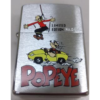 ジッポー(ZIPPO)のZippo POPEYE シリアルナンバー入り(タバコグッズ)