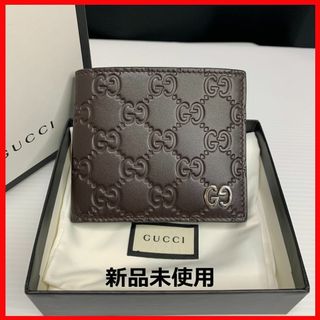 グッチ(Gucci)の【 GUCCI】【新品未使用】二つ折り財布　473916(折り財布)