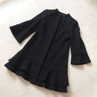 M'S GRACY - 美品✨エムズグレイシー ノーカラーワンピース風コート 40 ...