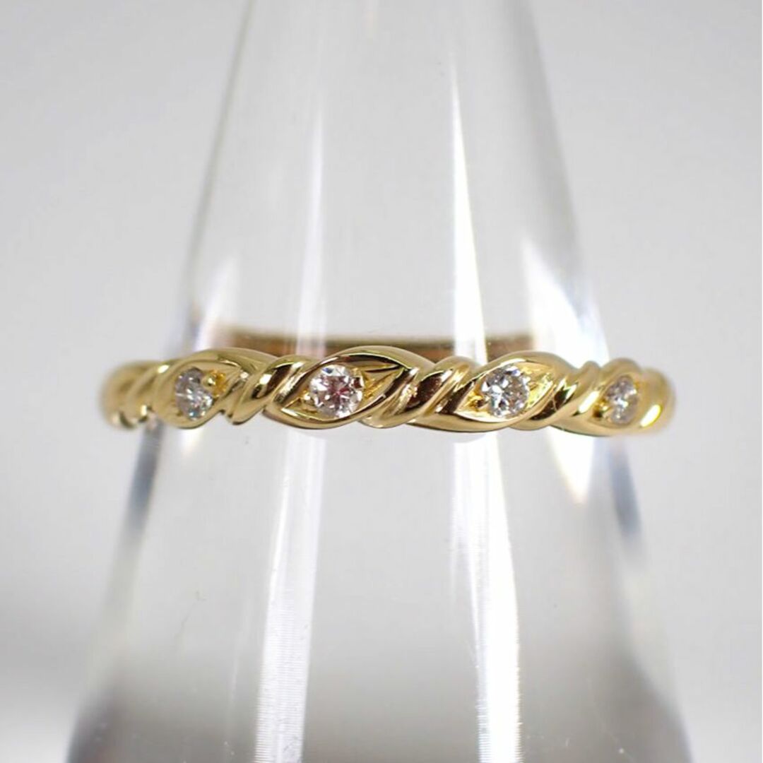 NINA RICCI(ニナリッチ)のニナリッチ K18 ダイヤモンド リング 12号[g210-87］ レディースのアクセサリー(リング(指輪))の商品写真