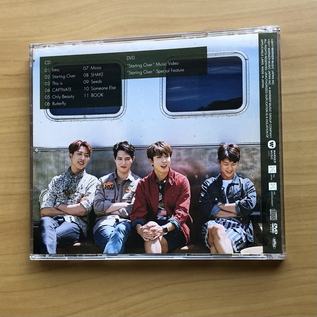 CNBLUE(シーエヌブルー)のCNBLUE 『STAY GOLD』（初回限定盤A）CD＋DVD エンタメ/ホビーのCD(K-POP/アジア)の商品写真