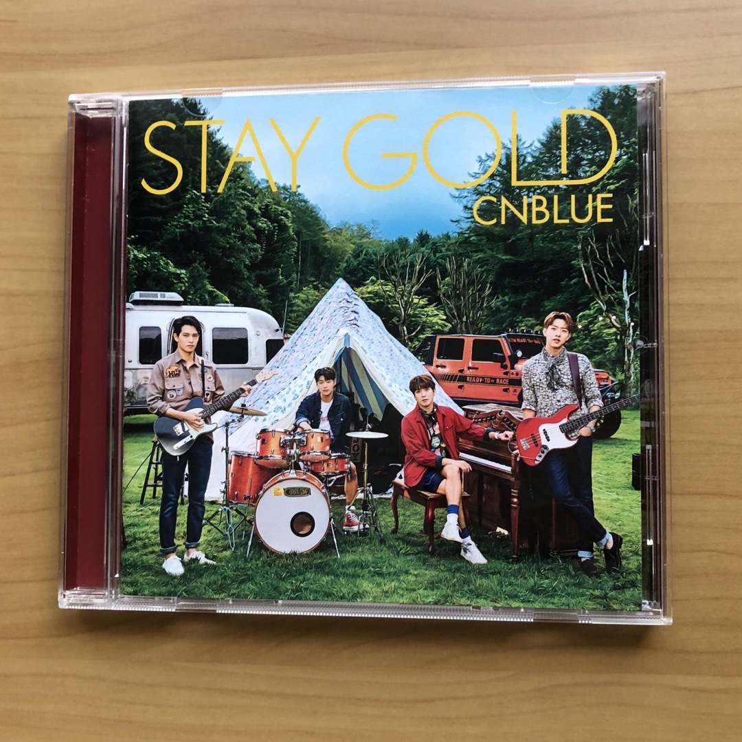 CNBLUE(シーエヌブルー)のCNBLUE 『STAY GOLD』通常盤 CD エンタメ/ホビーのCD(K-POP/アジア)の商品写真