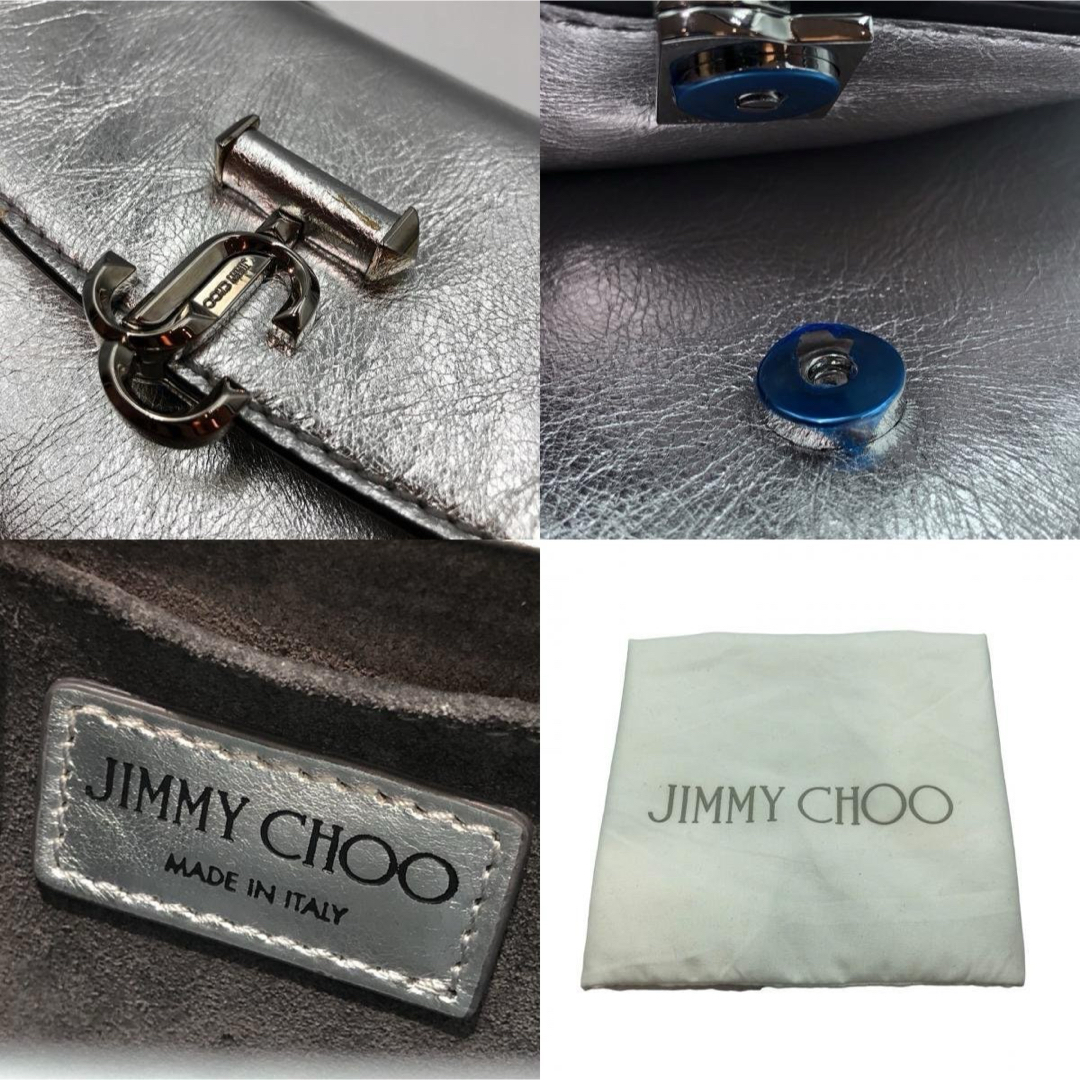 JIMMY CHOO - JIMMY CHOO サッチェル クロスボディバッグ