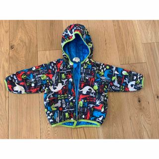 パタゴニア(patagonia)のパタゴニア　ダウン　6M〜12M 80 リバーシブル(ジャケット/コート)